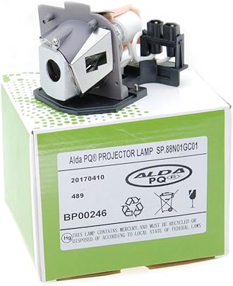 Alda PQ-Premium Lampada proiettore compatibile con BL-FS180B SP 88N01G C01 BL-FS180C per OPTOMA DS312 DS315 DX609I DX609V DX615 EP620 EP720 Proiettori lampada con modulo Alda PQ-Premium Lampada proiettore compatibile con BL-FS180B SP 88N01G C01 BL-FS180C per OPTOMA DS312 DS315 DX609I DX609V DX615 EP620 EP720 Proiettori lampada con modulo