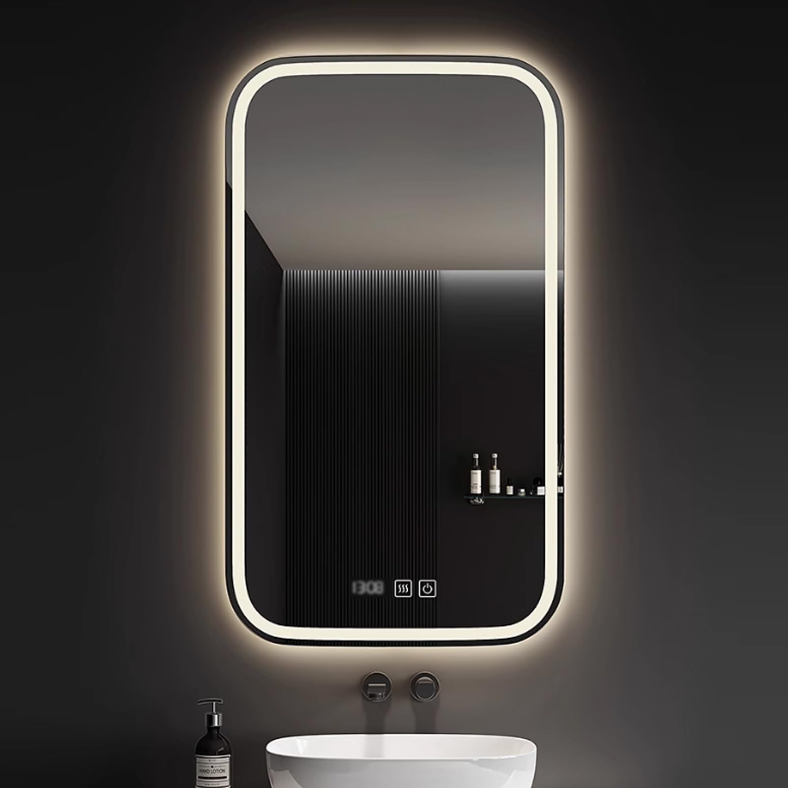Miroir anti-buée salle de bain pour en finir avec la buée matinale