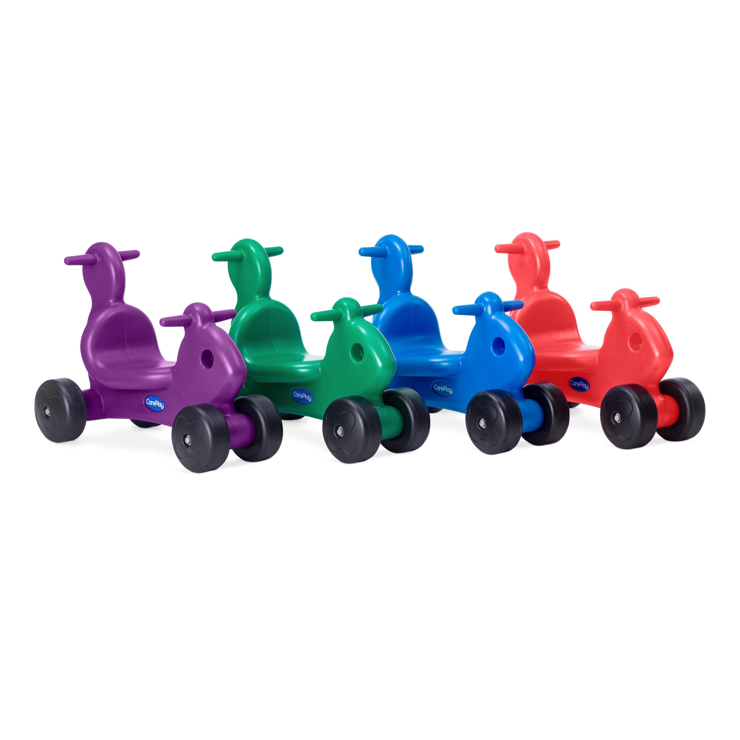 Careplay 2-in-1 Squirrel Push & Ride-on Toy, Indoor & Outdoor Use, Low Profile Seat, Recommended for Children up to 50lbs, Durable Construction, Made