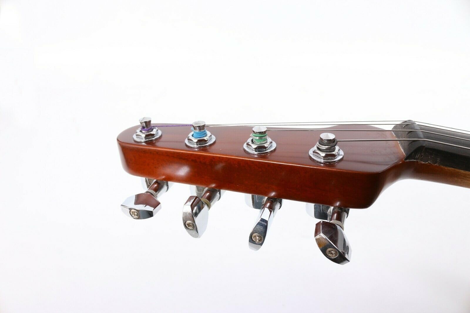 Kit violino elettrico silenzioso 4/4 full-size per violino elettrico silenzioso corpo in legno massello con accessori in ebano a forma di chitarra potente suono, custodia, arco