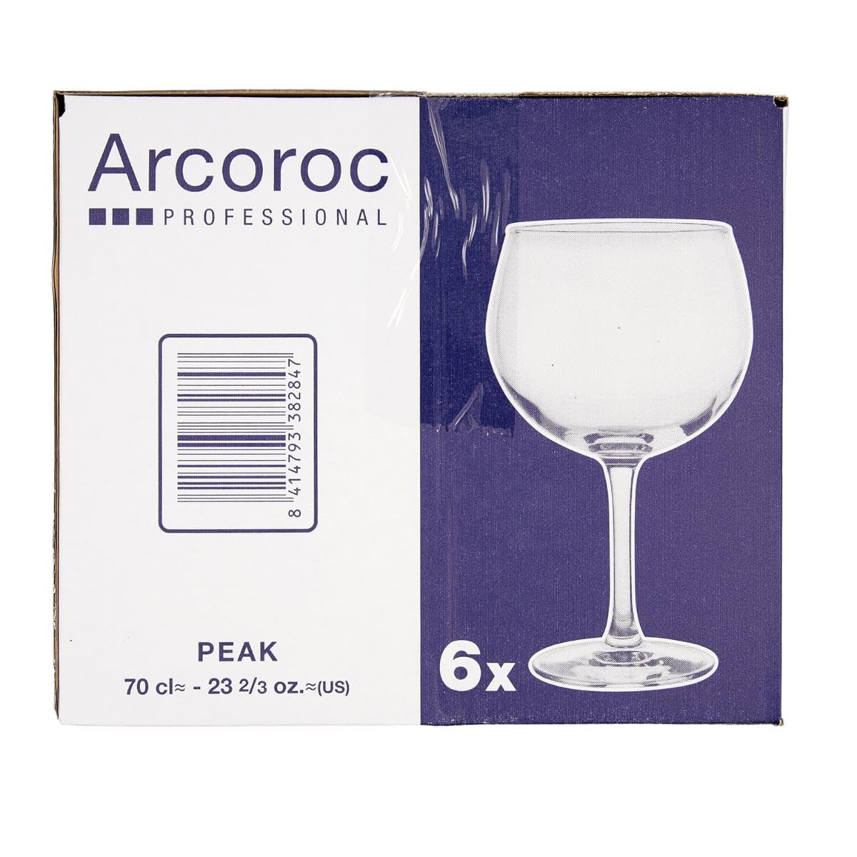 Bicchieri Arcoroc Peak 70 Cl - Set 6 Vetri Temprati Per Bevute - Foto 13