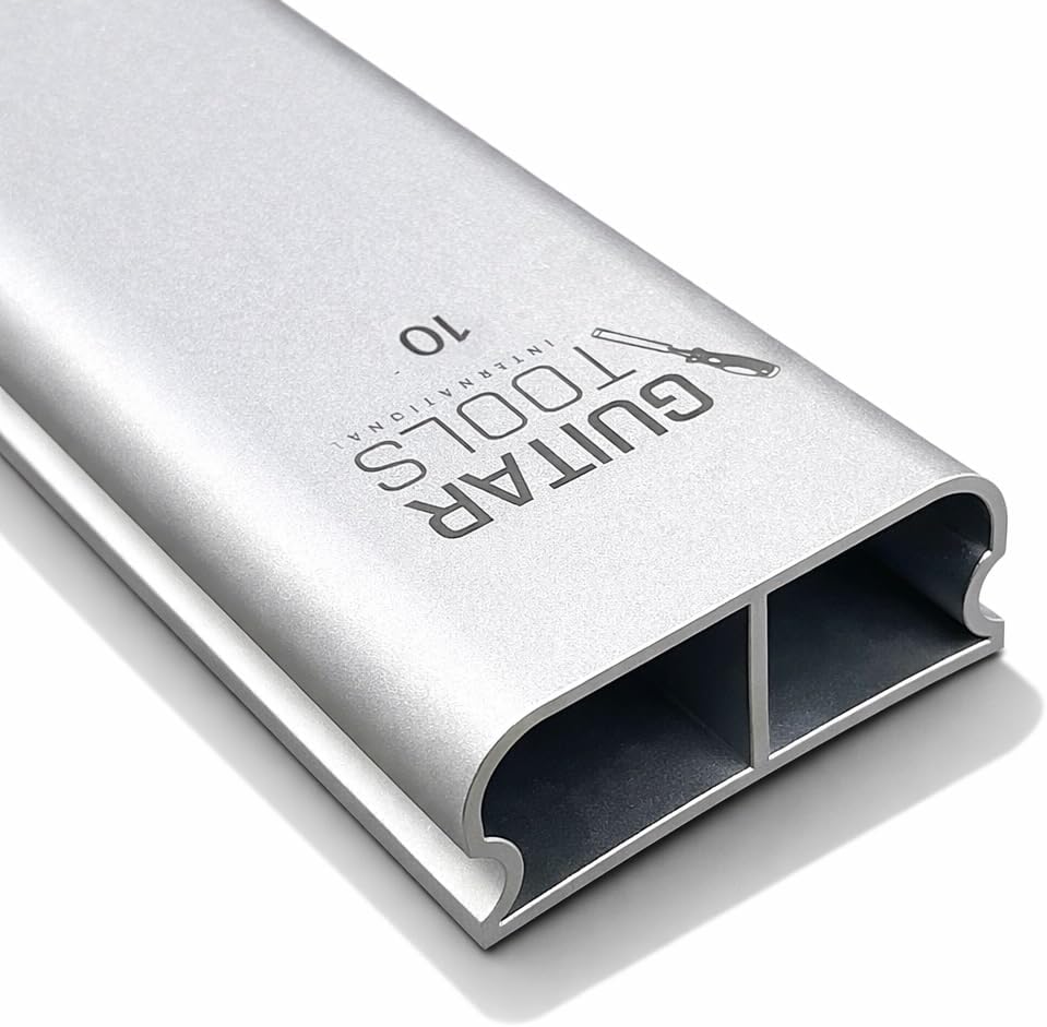 GTI Aluminum Radius Sanding Block For Fretboards - 450 mm Long - 10” ALU450-10