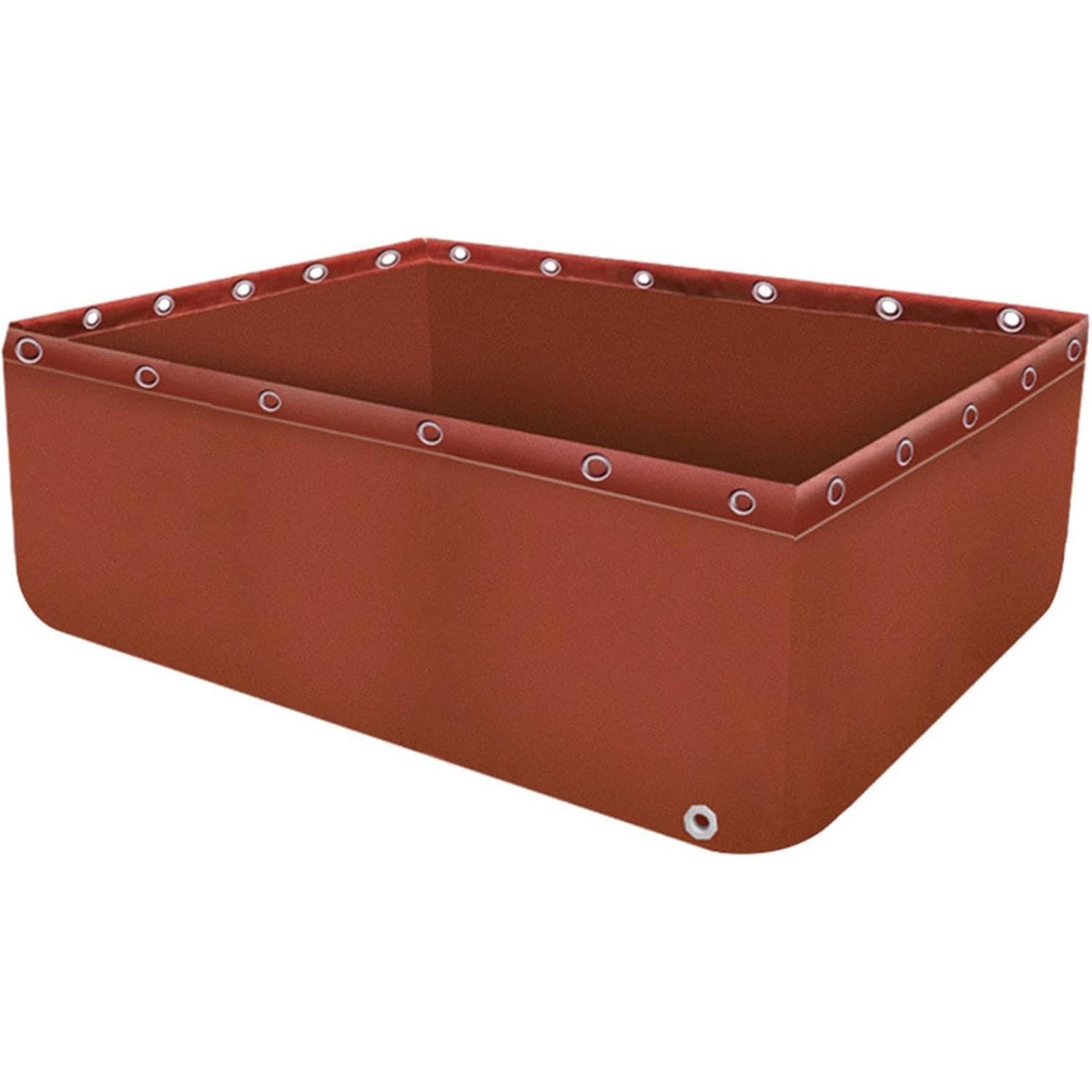 Stockage d'eau flexible et grand aquarium pliable PVC pour carpes koï