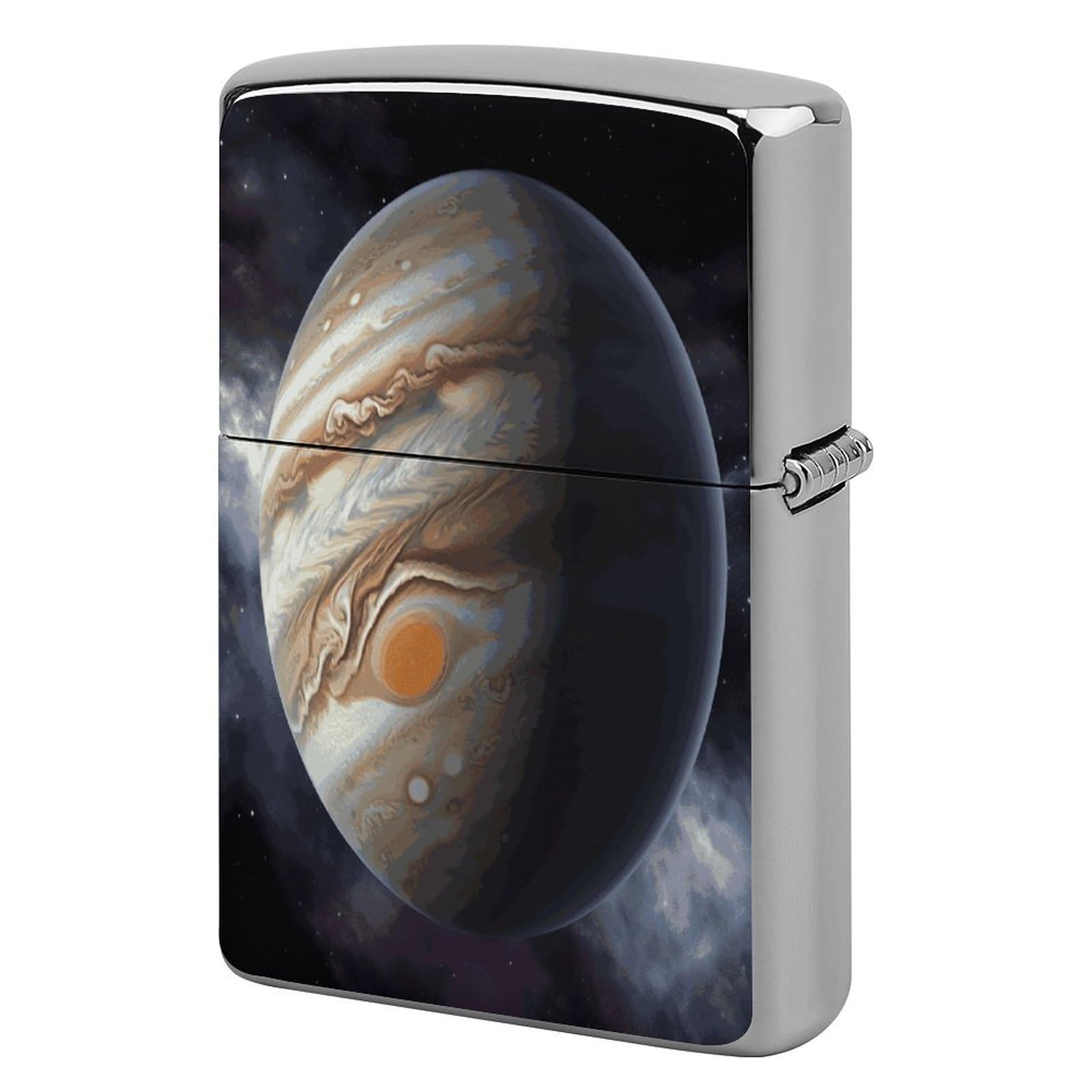 Fekiloot Style Jupiter Landscape Lighter Case Cover Metal Lighter Case