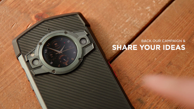 Unihertz Tick Tock 5G スマートフォン Unihertz TickTock - 5G Rugged Phone with Dual-Screen