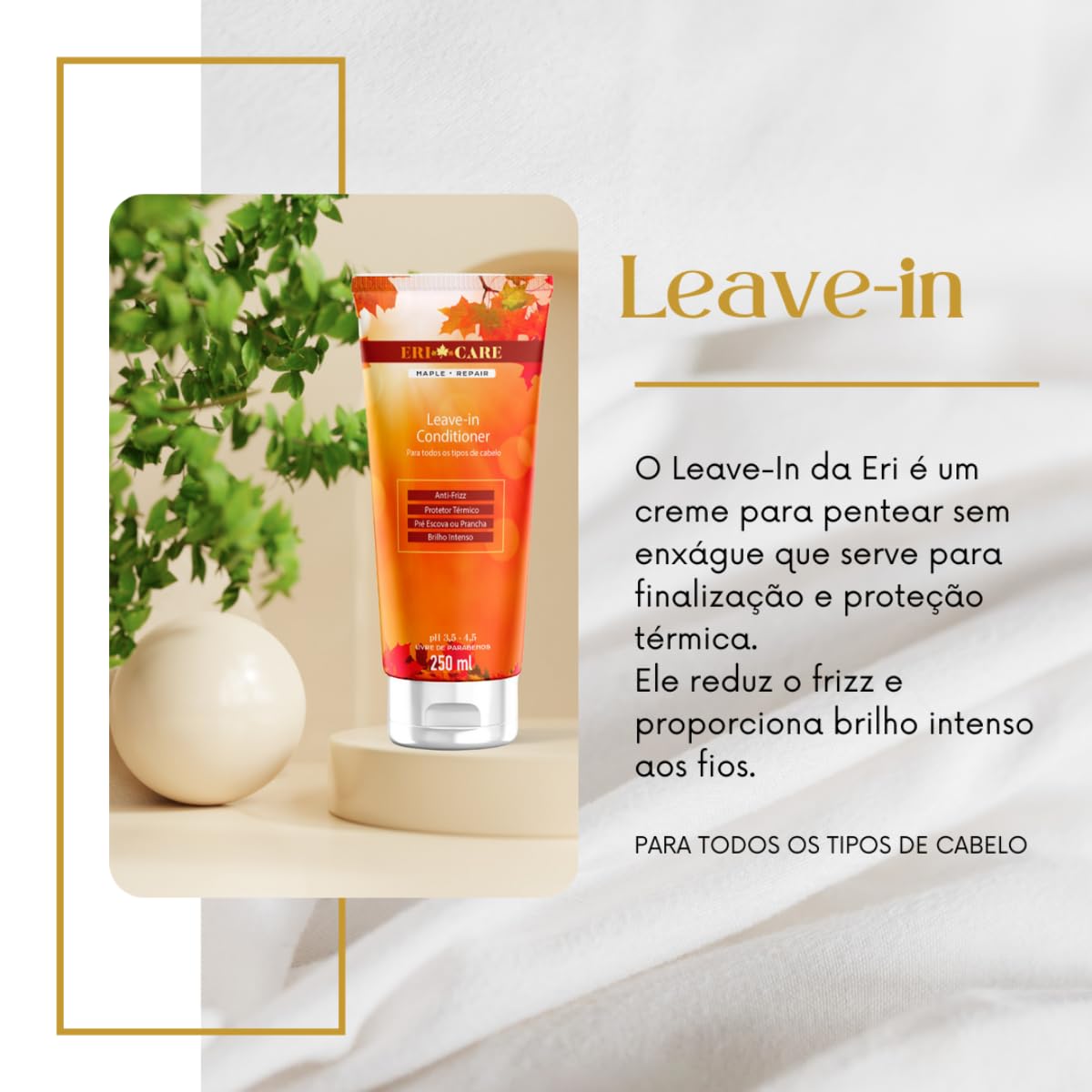 Leave-in Protetor Térmico anti-frizz Creme para Pentear em promoção! Veja a oferta e mais achadinhos de Leave-in e Cremes de Pentear 4 Hoje é o melhor dia para comprar Leave-in Protetor Térmico anti-frizz Creme para Pentear com aquele preço maroto! Promoção! Aproveite a oferta! 4