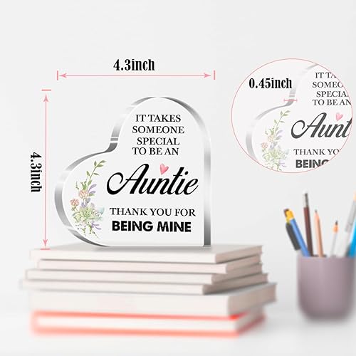 Miniatura 3 de Regalos para tía, regalos para tías, regalos para tías de sobrina, regalos para tía de sobrina, regalos para la mejor tía del mundo, regalos para