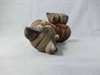 【26cm】HK Domain 陶製 ドマンの猫　美猫・美品 2025年最新】ドマン 猫の置物の人気アイテム - メルカリ