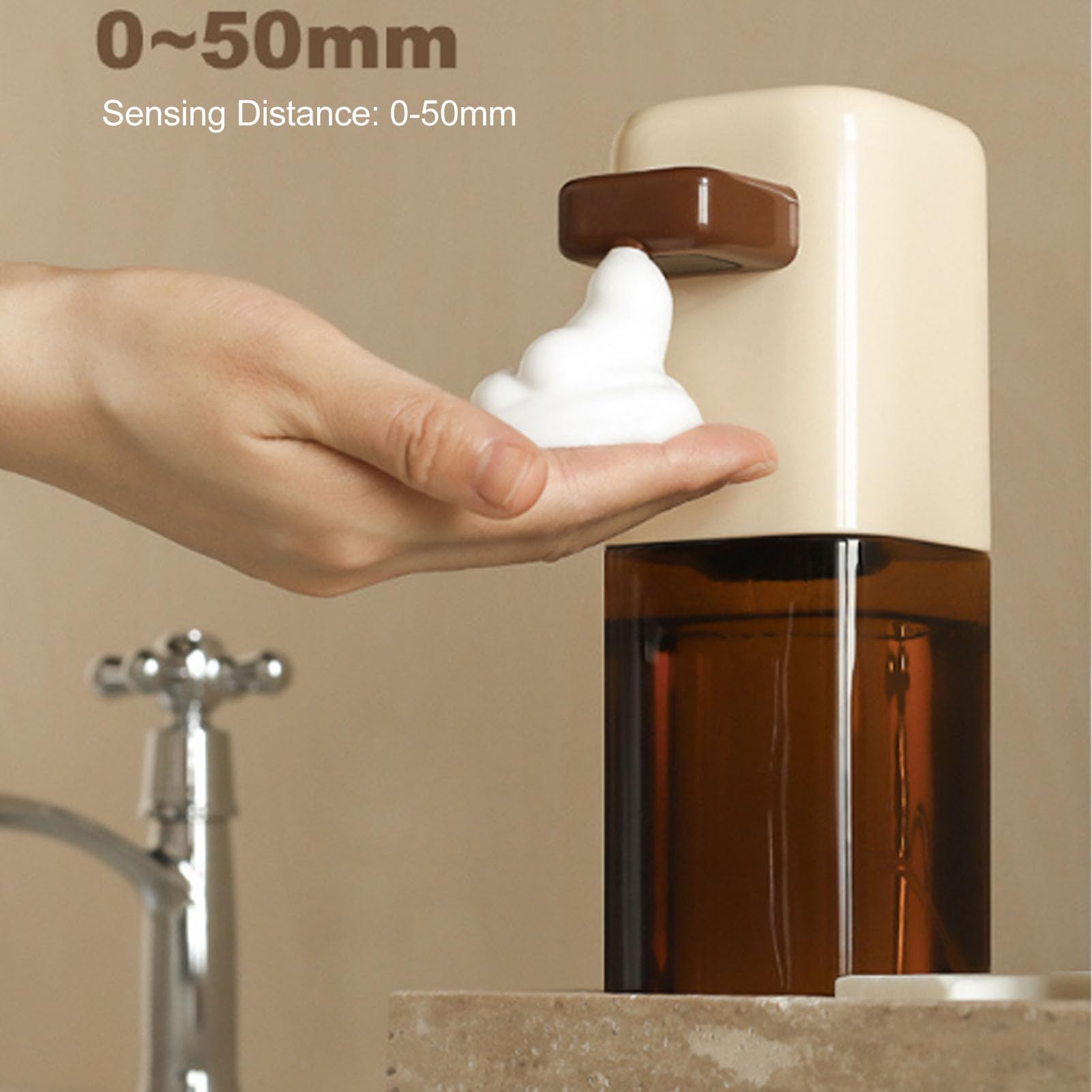 Dispensador Automático de Jabón Espumoso, 400ML