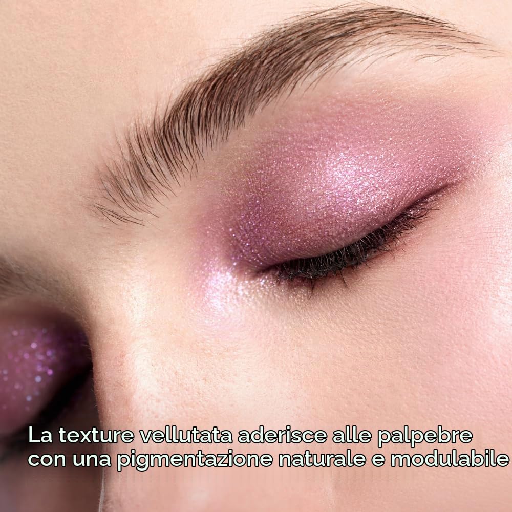 dasique Palette di ombretti n. 18 Berry Smoothie l Vegano, Cruelty-Free l 18 tonalità sfumabili con finiture lisce, opache e brillanti con splendide perle