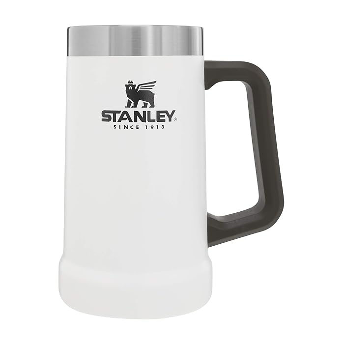 Buy Stanley Adventure Big Grip Beer Stein, 24oz Stainless Steel Beer