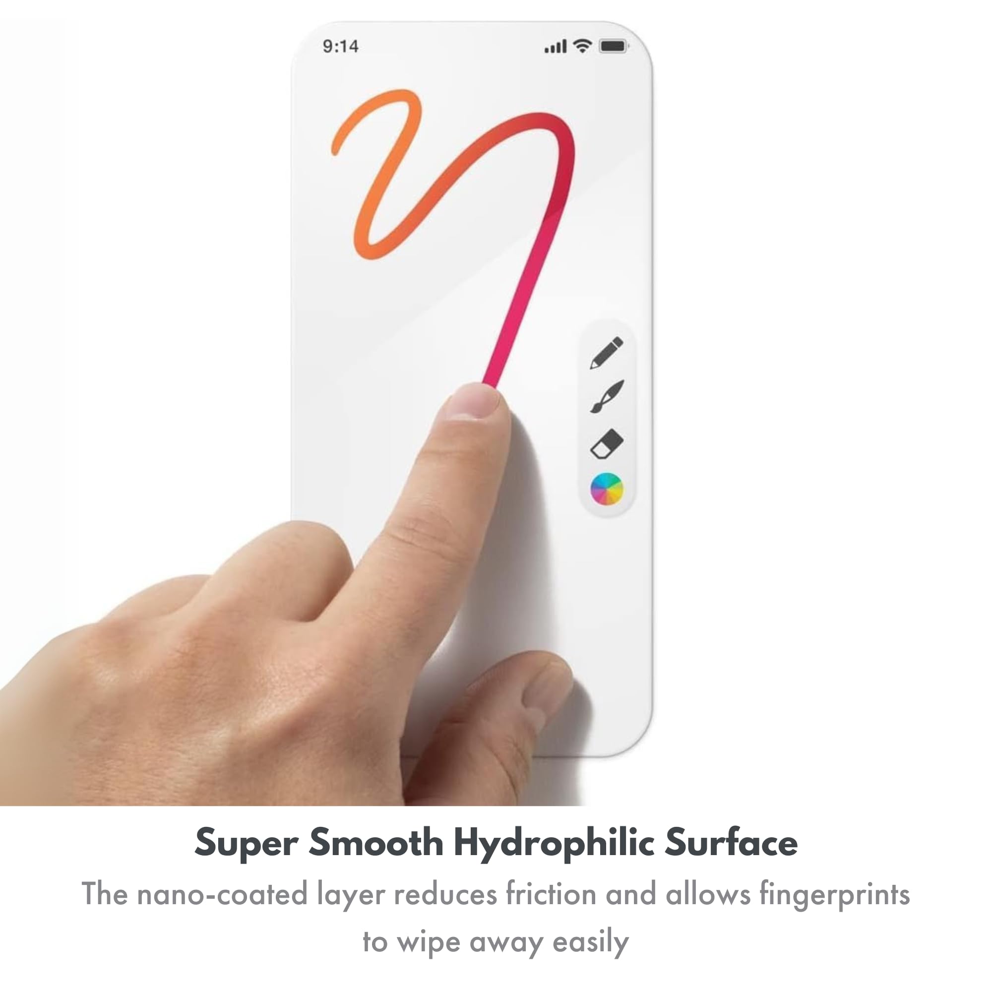 ZAGG InvisibleShield - Pellicola protettiva in vetro temperato per iPad A16 2025 11a/10a generazione 2022 da 10,9 pollici, 3 volte più resistente, protezione da urti e graffi, anti-impronte, facile da
