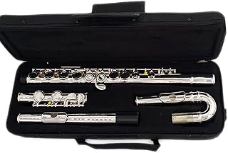 16-hole Closed-hole C-key Flute White Copper Silver-plated Flute flute instrument