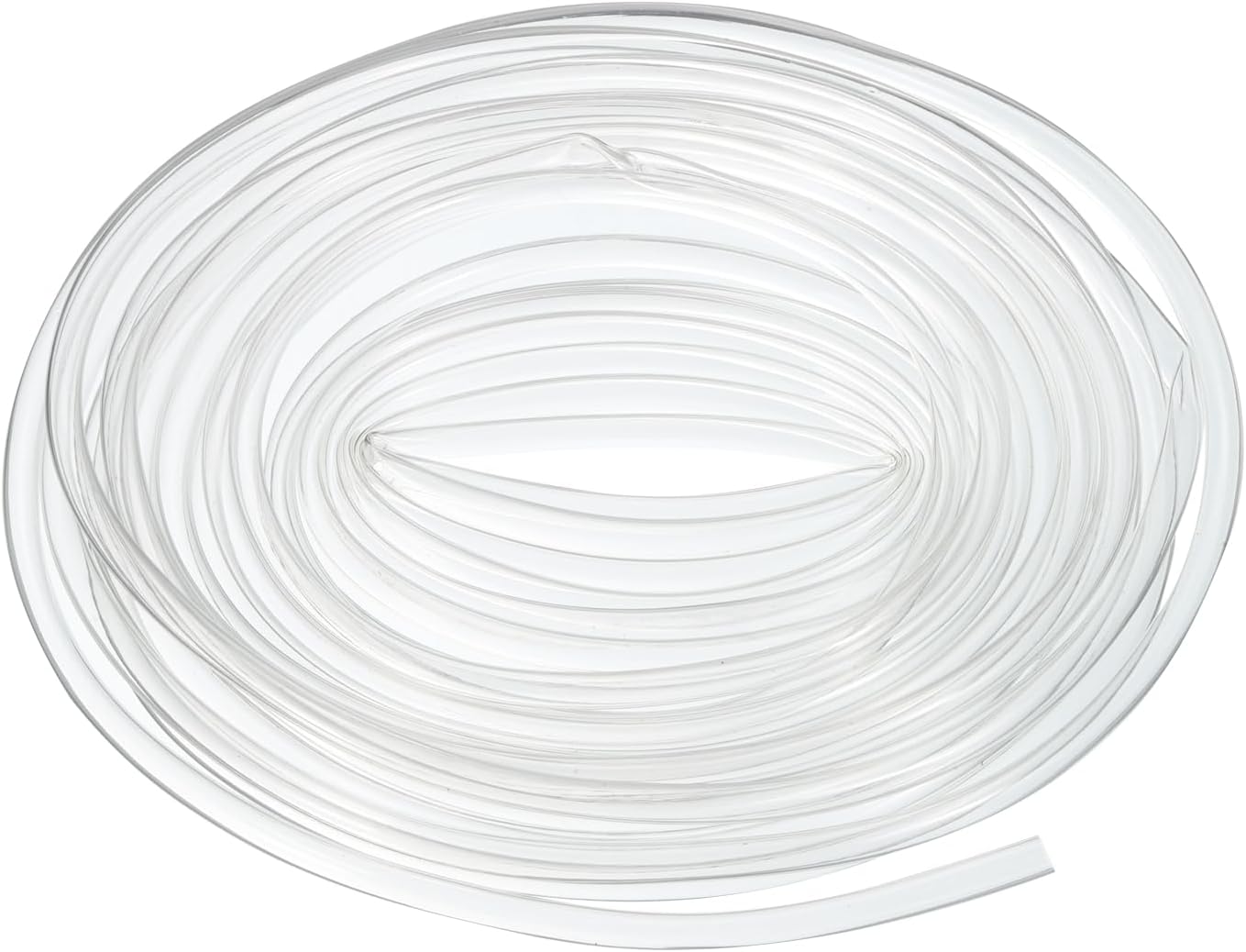 uxcell Clear PVC Tube Wire Harness Tubing, 4mm ID 23ft Sleeve for Wire Sheathing Wire Protection
