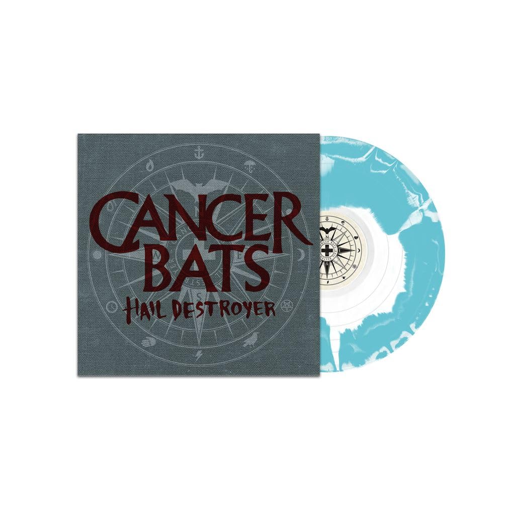 Cancer Bats | Hail Destroyer | Vinyl LP - Blue and White