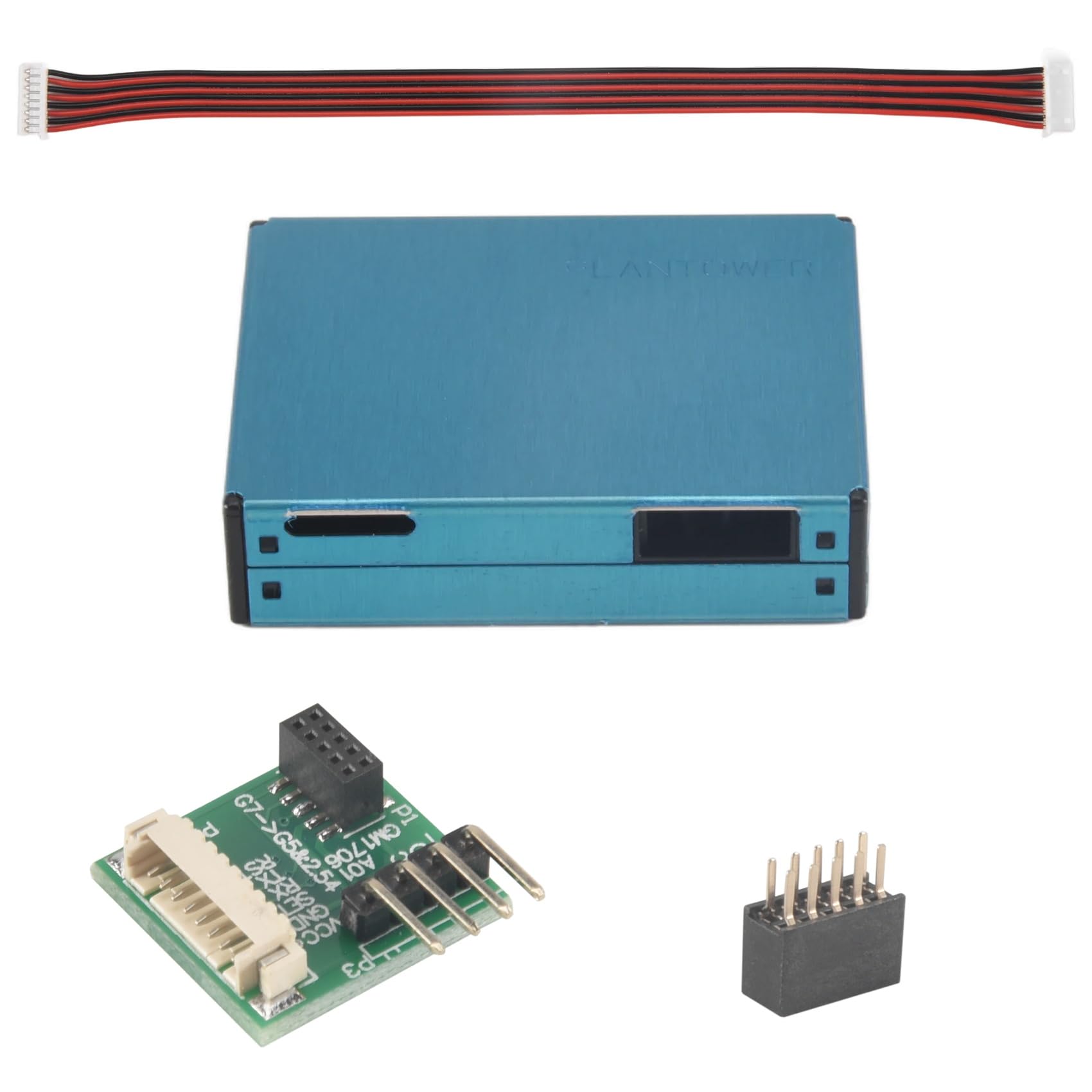 Aisuoka PM2.5 DUST Sensor PMS7003 / G7 Thin Shape Digital PM2.5 Sensor (Inculd Transfer Board + Cable)