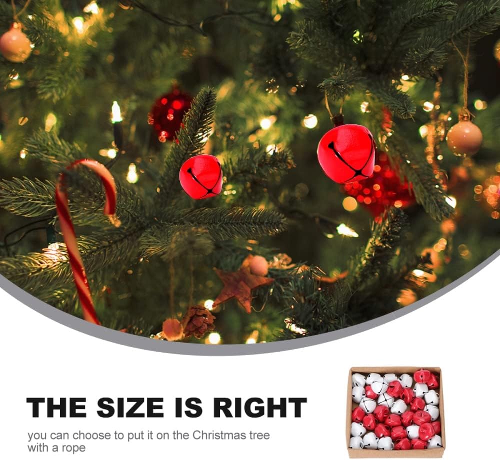 Small Christmas Bells,Christmas Hanging Bells, Small Christmas Bells 36Pcs Christmas Bell Bell