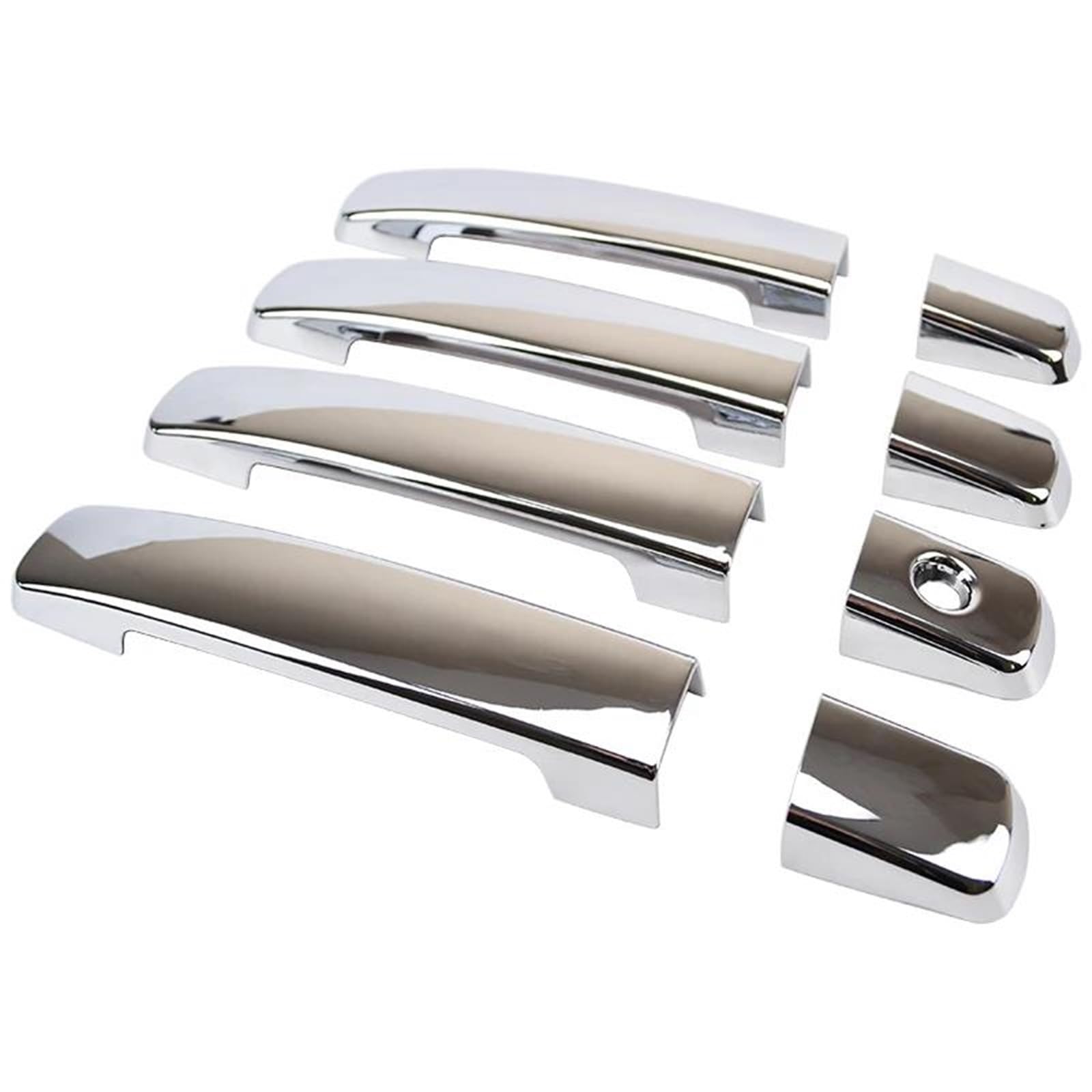 JTWMTY for Nissan for Frontier 2005-2008 for Quest 2004-2009 4-Door Chrome Car Exterior Door Handle Cover Molding Bezel Trim