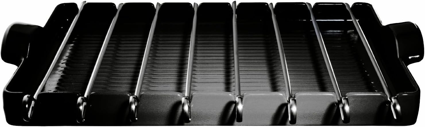 Emile Henry Kabob Grill Stone Set, Black