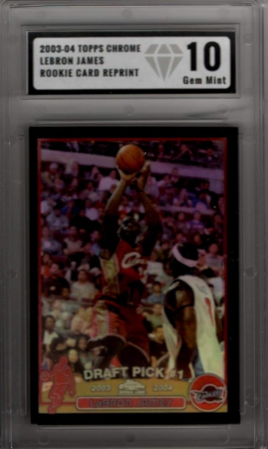 2003 topps lebron james reprint