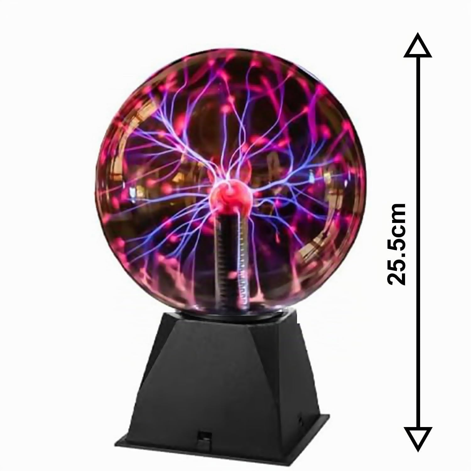 I-TOTAL® - Lampada al Plasma Magica Lampada Plasma Sensibile al Tocco e al Suono Luce Novità Luci Notturne per Decorazione/Bambini/Camera da Letto (6")