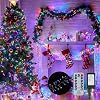 Christmas Tree Lights Outdoor Cluster Lights – 1000 LED 50 Ft Christmas Firecrackers String Lights, 8 Modes Timer Remote Waterproof Plug in Twinkle Fairy Lights for Xmas Tree Garland Window Party