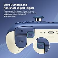 Vista 3 de 8Bitdo Ultimate 2C Bluetooth Controller (Hall Effect Joystick Update) - for Switch/Switch 2, with Remappable L4/R4 Bumpers, 6-axis Motion Control