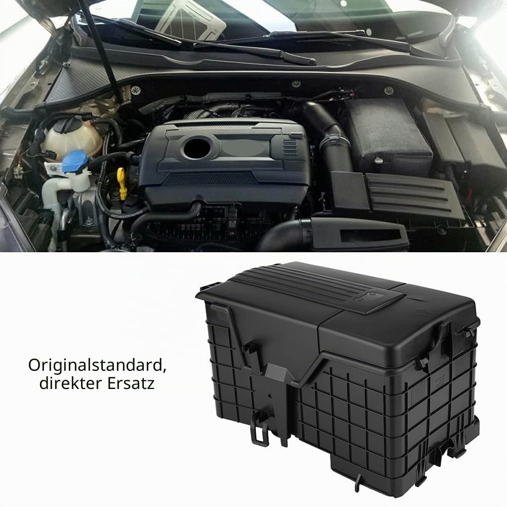 1kd915336 1kd915443 batterieschutzhülle Batteriefachverkleidungsabdeckung, Autobatterieabdeckung Staubschutzbox Ersatz für B6 MK5 MK6 A3 1KD915335