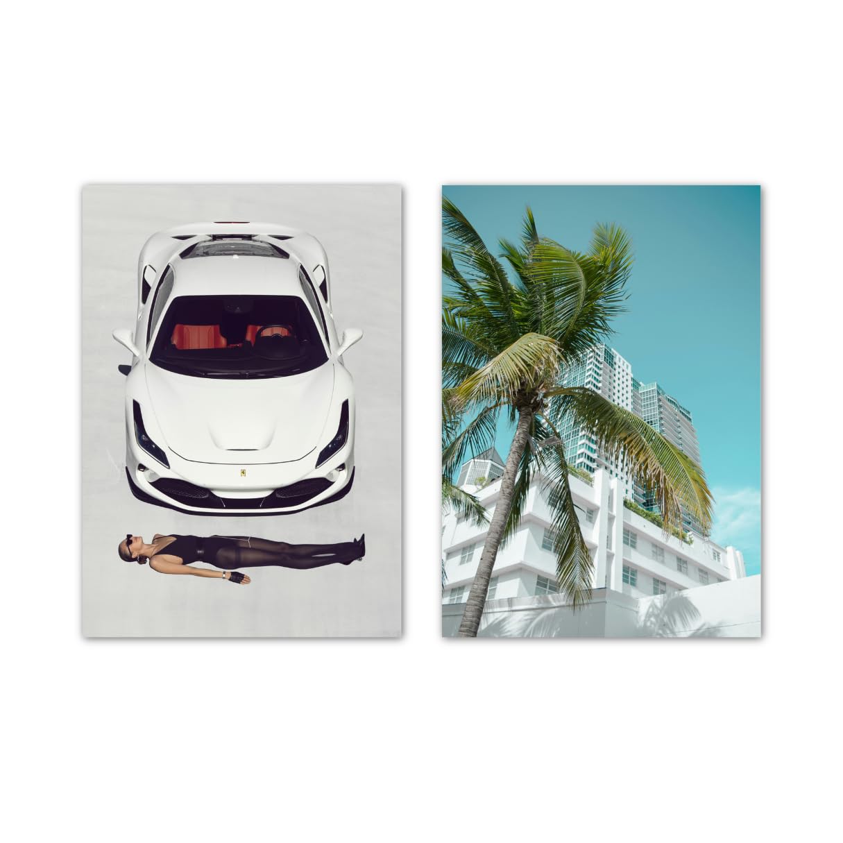 Tirage haute qualité d'une affiche automobile SALVADERO chic - 5