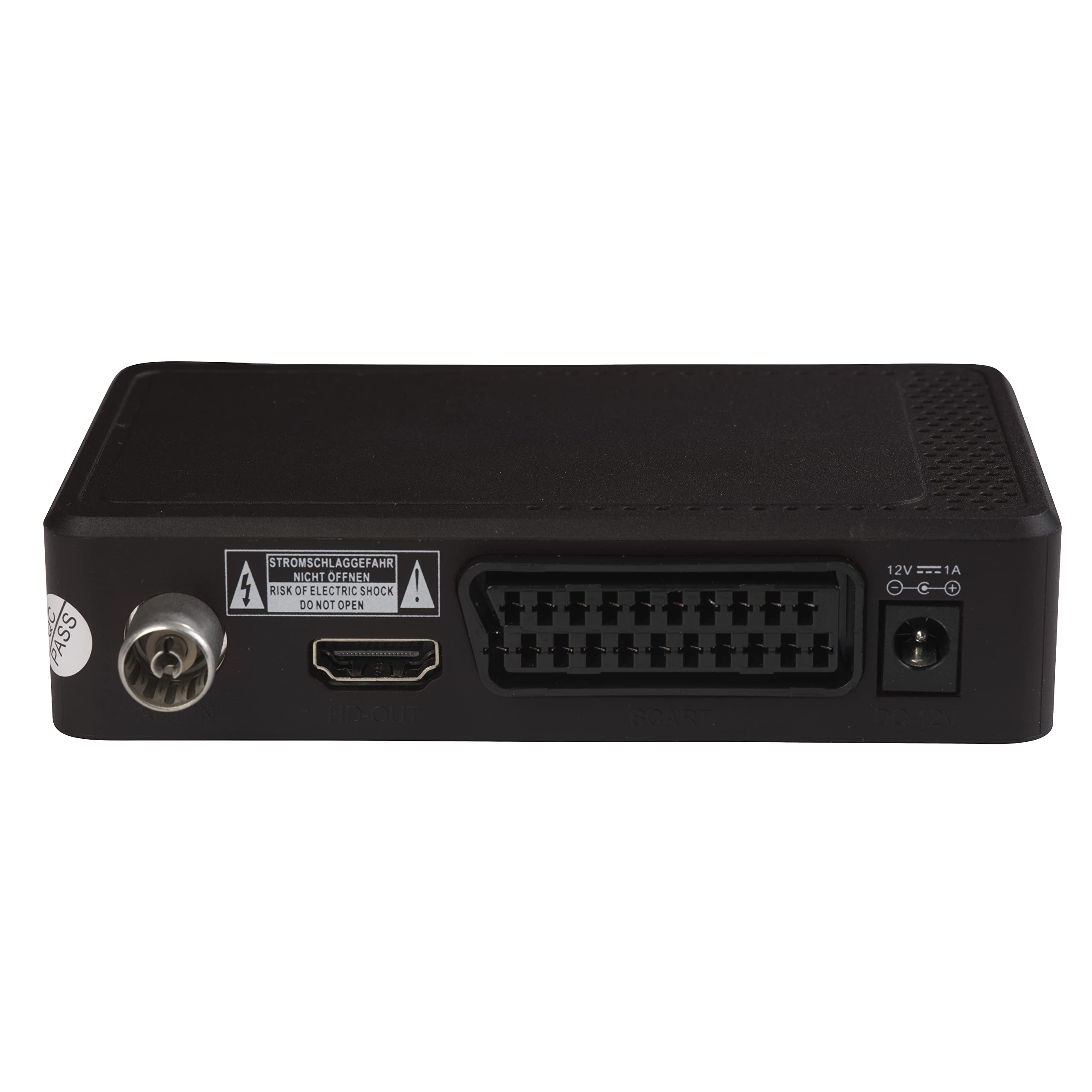 Denver DTB-148 DVB-T2 HD Set-Top Box - Frei-Empfang, HDMI, Dolby Digital Plus, MPEG, USB Medienwiedergabe
