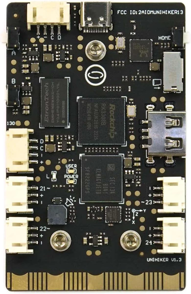 UNIHIKER M10 Python Single Board Computer | 2.8" Touchscreen IoT Dev Kit | Quad-Core ARM, 16GB Flash | Pre-Installed Debian for STEM Education & Beginners