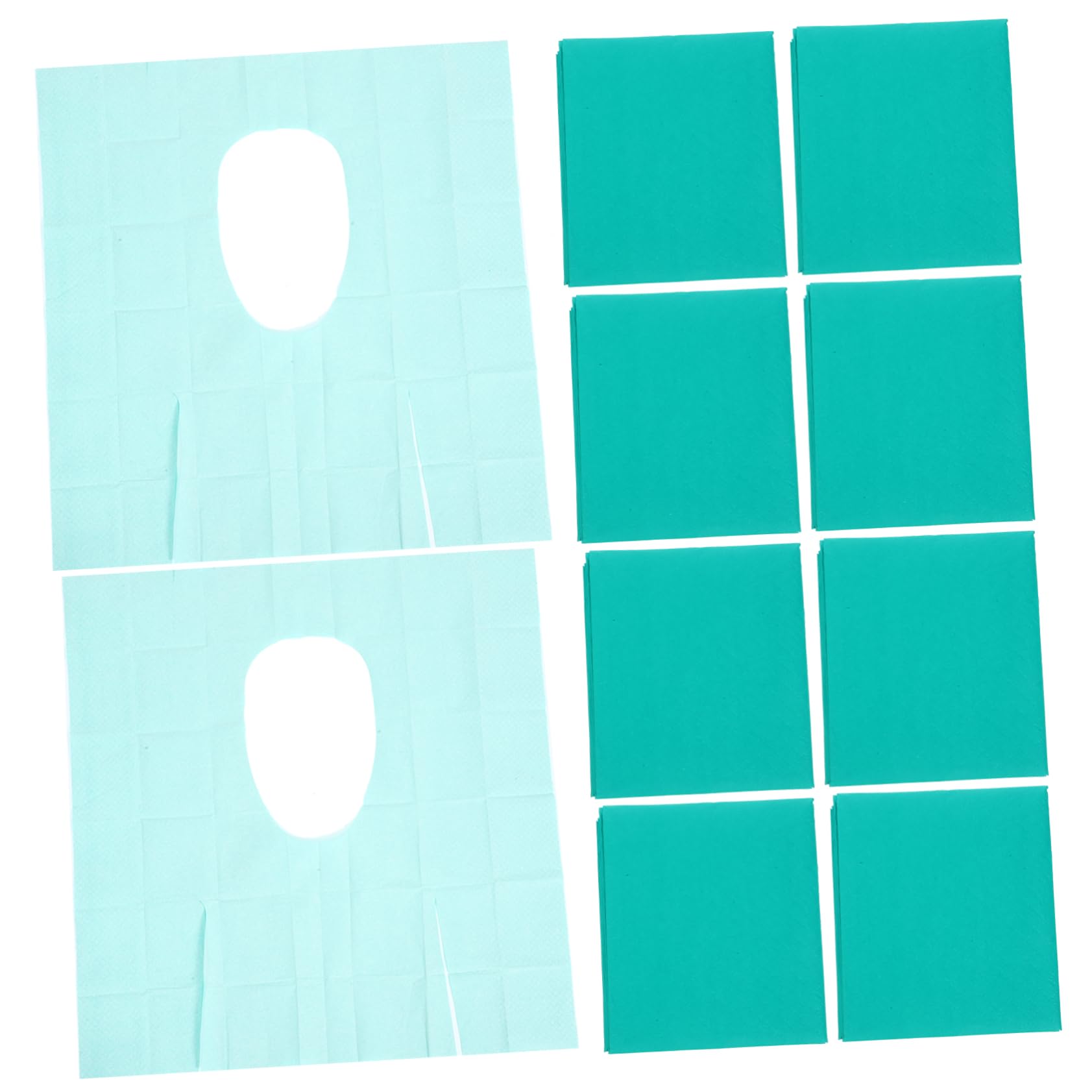 ERINGOGO 10pcs Toilet Seat Covers Waterproof Mats for Camping Portable Hotel Toilet Supplies Easy Clean