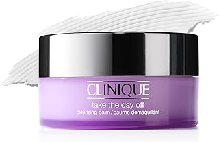 Clinique Take The Day Off Cleansing Balm Makeup Remover | Dissolves Face + Eye Makeup and Sunscreen | For All Skin Types