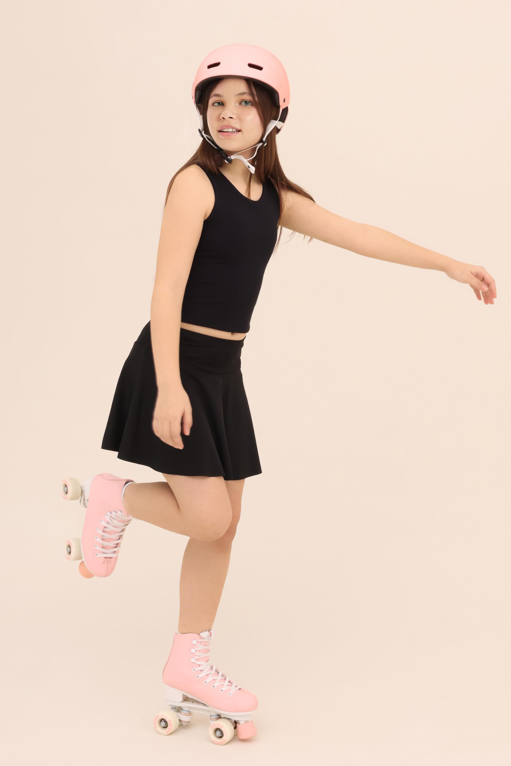Lilax Basic Crop Tank Top T-Shirt Fille