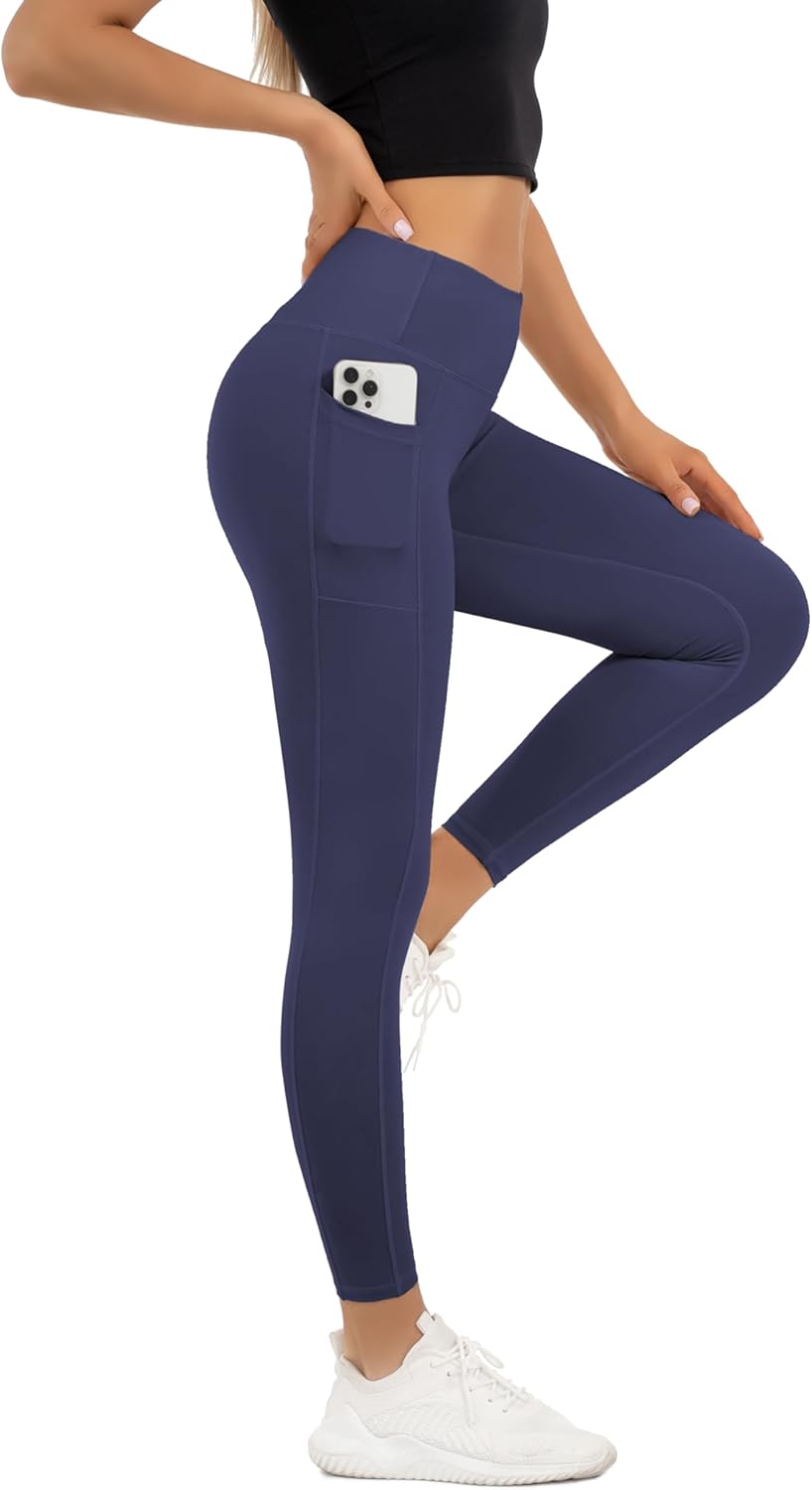 High Waisted Leggings for Women Tummy Control Yoga Pants Workout Leggings Ultra Soft No See Through