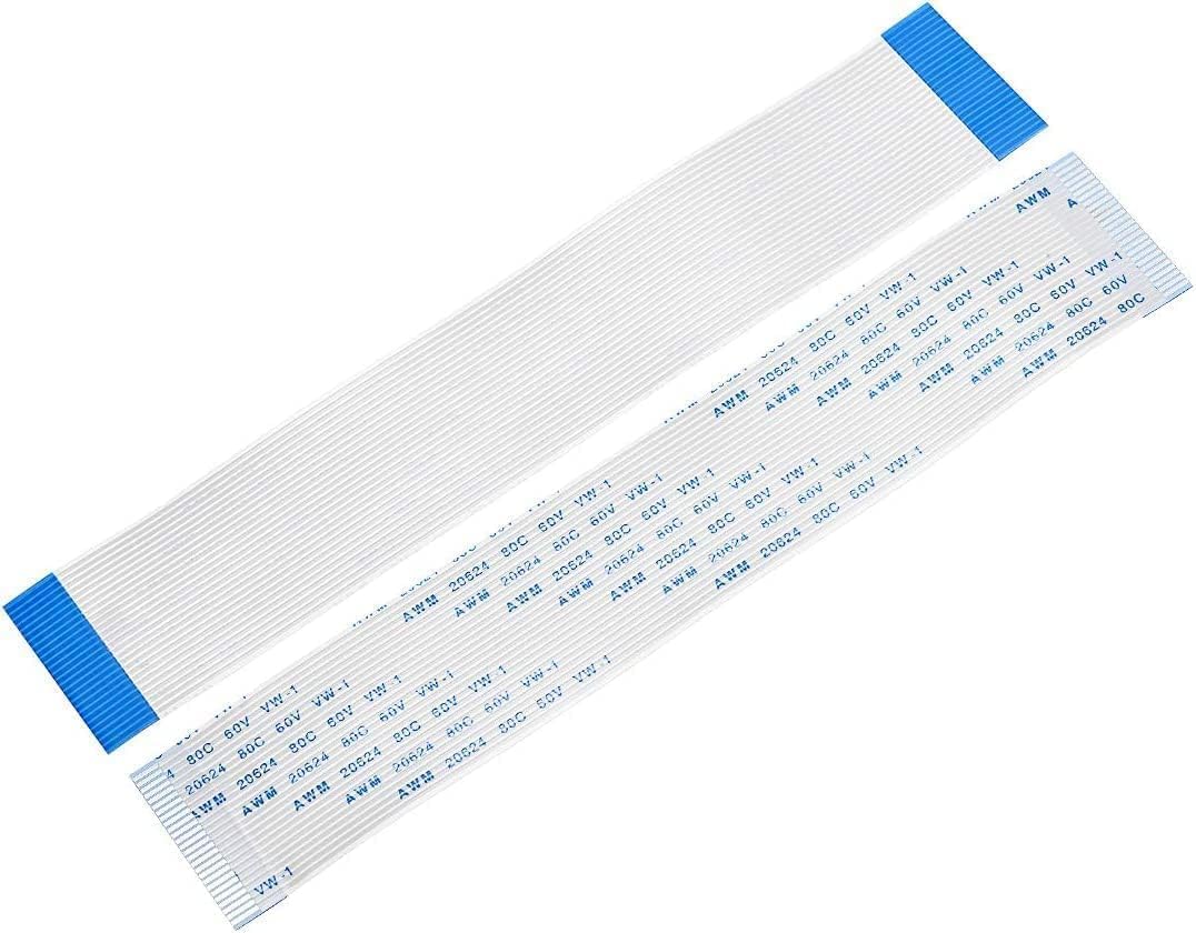 FFC Ribbon Cable 34 Pin 1mm Pitch Type-A,100mm Length | Flat Flexible FPC Flex Cable for LCD Display, Laptop, Printer, Camera, PCB Repair & DIY Electronics | Pack of 1-image-6