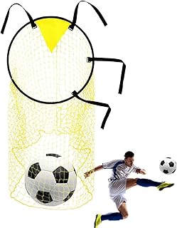 Red De Fútbol | Precisión Lanzamiento Y Una Paja De La Red Para Entrenamiento | Red De Lente Portátil Para Adultos Y Adultos, Ideal Para Fútbol, Entrenamientos De Fútbol