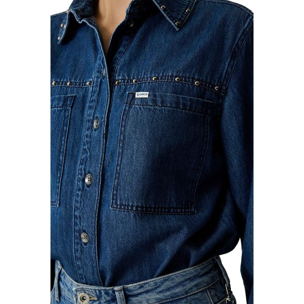 Garcia Camicia A Maniche Lunghe T260236 L