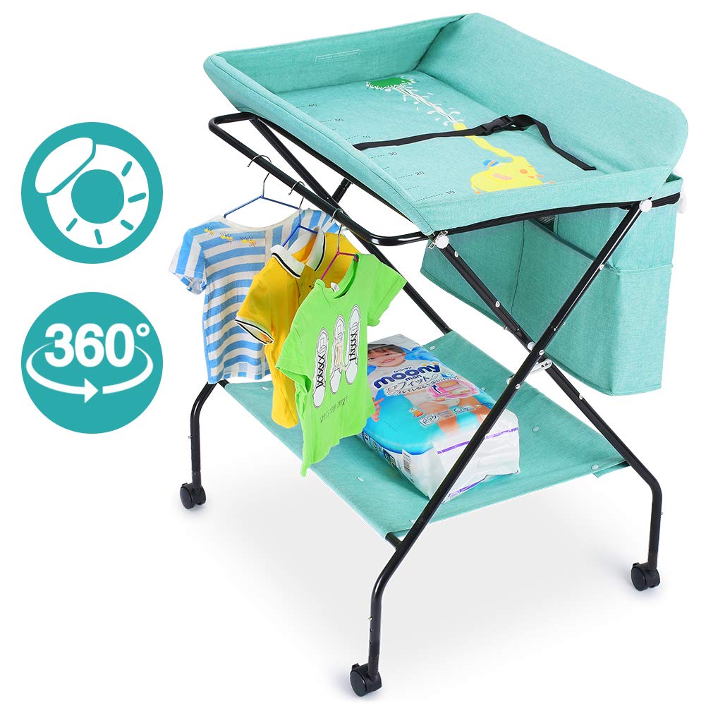 baby changing station on wheels