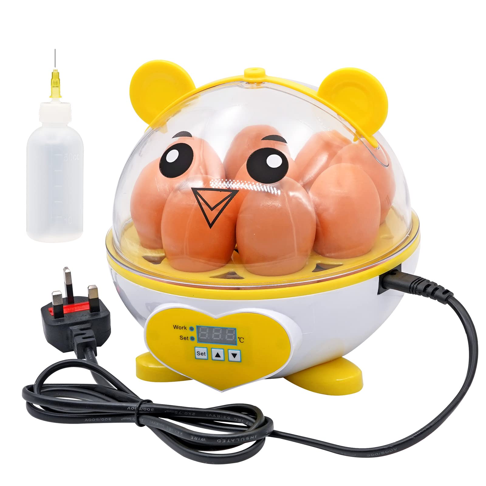 Incubatrice Digitale LED Per 9 Uova - Automatica Per Polli, Anatre, Quaglie E Uccelli - Foto 4