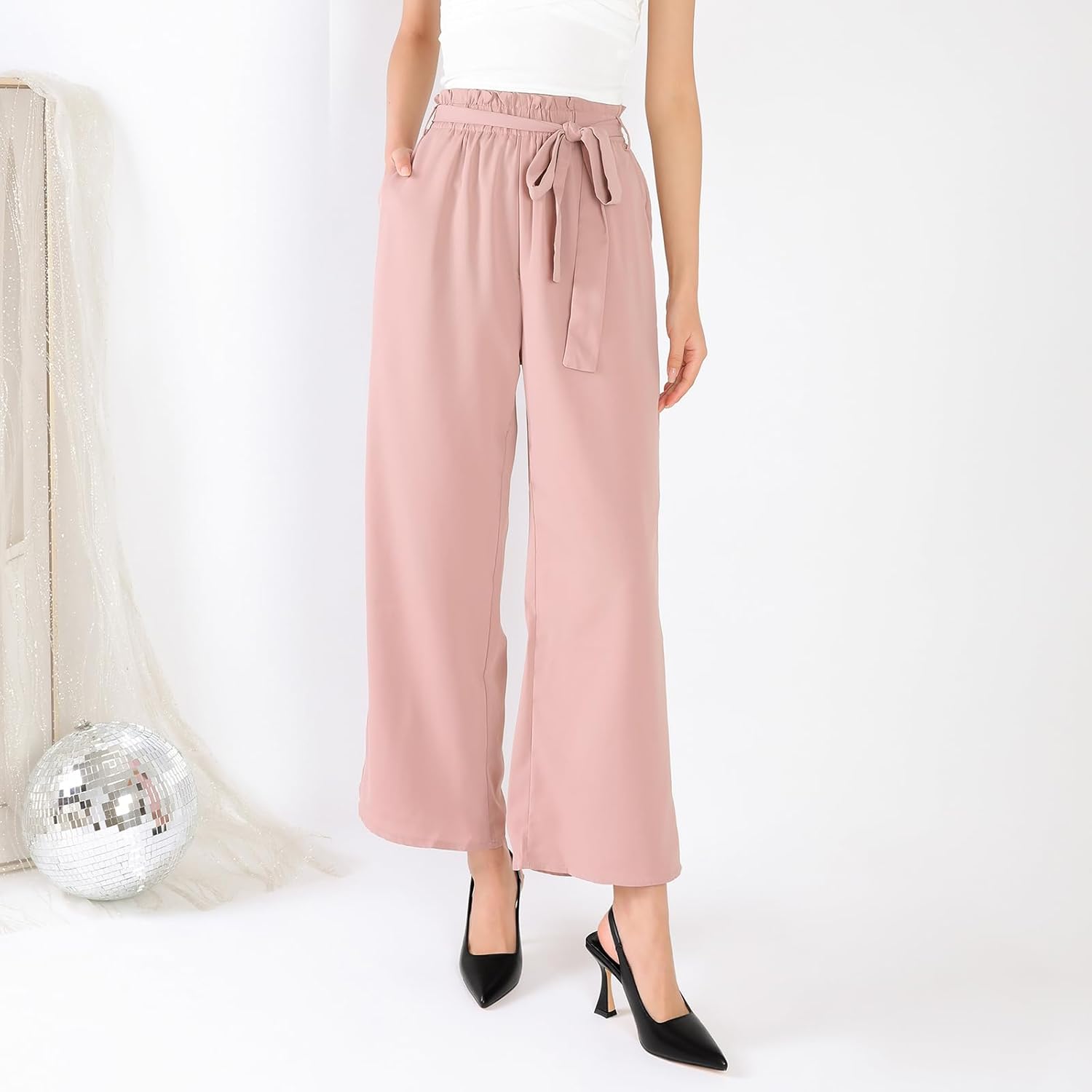 Susanny Slingback Kitten Heels Elegant Dressy Pumps for Women Closed Pointy Toe Sexy Chunky High Heels Wedding Bride Prom Party Dress Shoes - Image 3