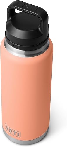 Miniatura 7 de YETI Rambler - Botella de 36 onzas, aislada al vacío, a prueba de fugas, de acero inoxidable con tapón para sorbos Vacuum Insulated, Leakproof