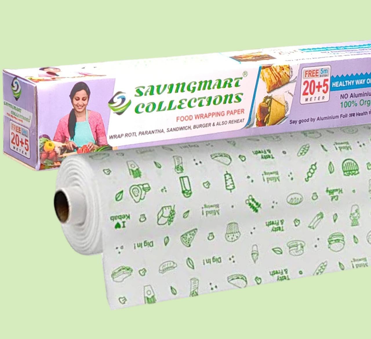 25 MTR Food Wrapping Butter Paper (B0CVH7F496) Amazon Price History, Amazon Price Tracker