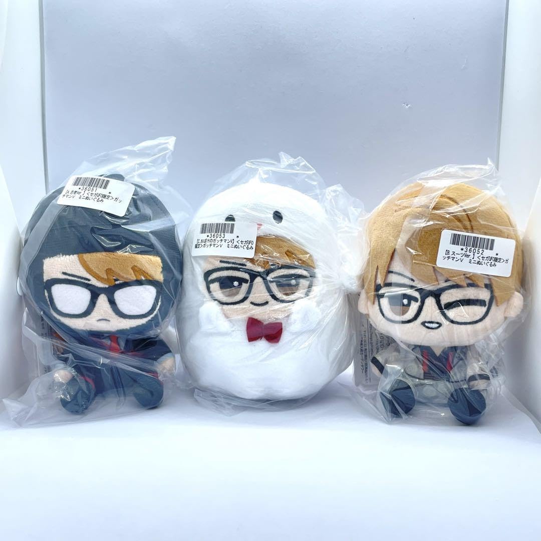 Amazon.co.jp: 1セットufo限定 ガッチマンV ぬいぐるみ 全3種セット 