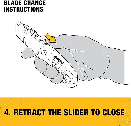 Miniatura 3 de DEWALT DWHT10035L Folding Retractable Utility Knife