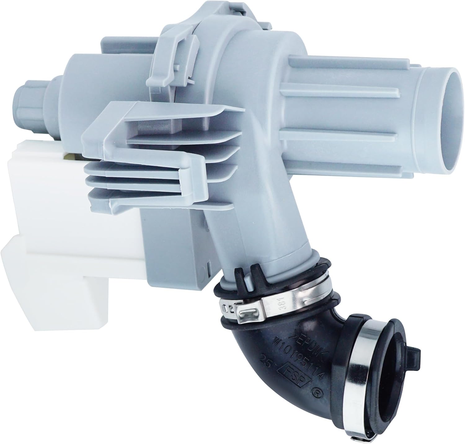 TEPU W11612326 Dishwasher Circulation Pump, Compatible With whirlpool kenmore Dishwasher Water Drain Pump, Replacement W11521435, W10805386, W10879262, 4978305, Easy Install, Fix Leaking Noisy