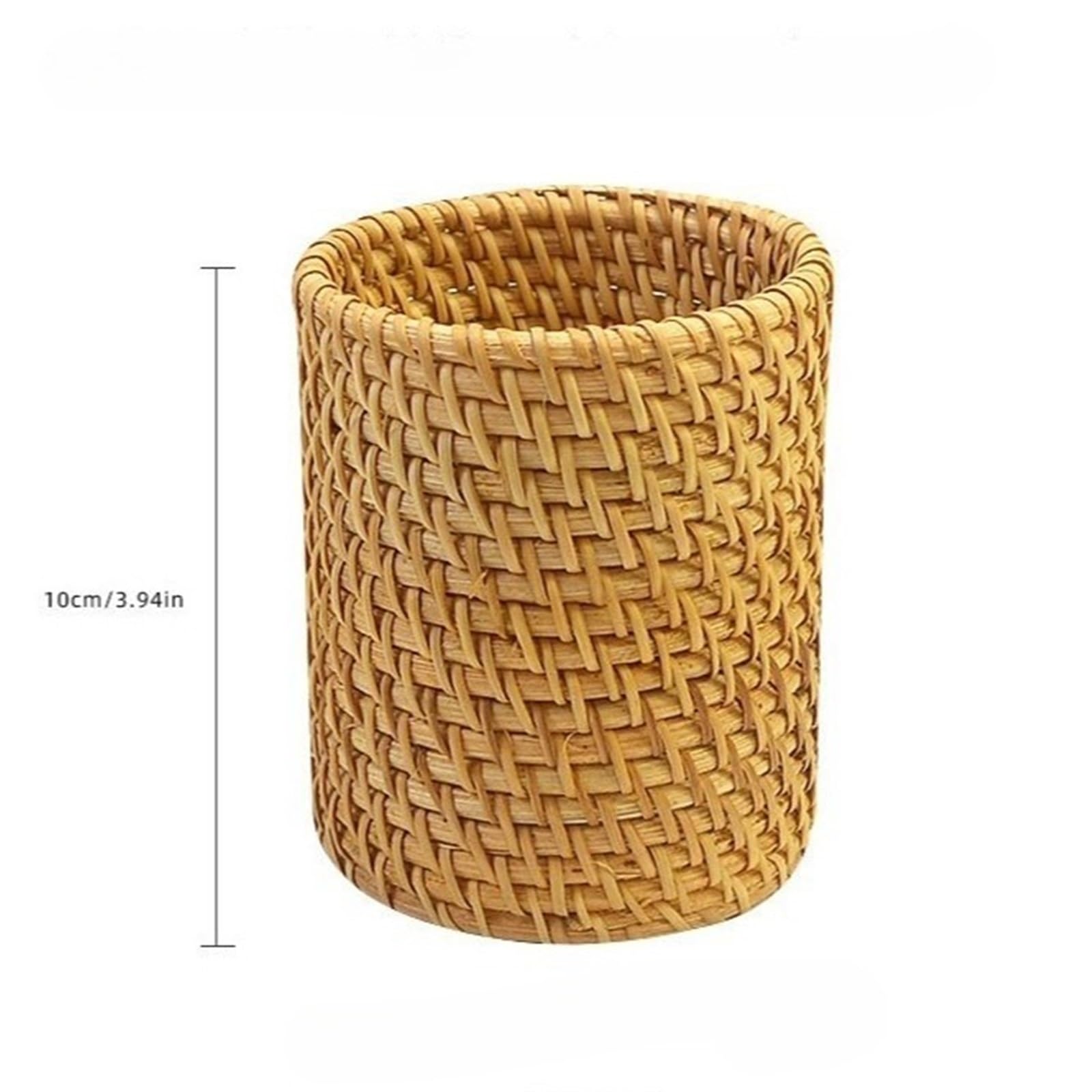 1 set di 3 organizer in rattan for la casa per Matite