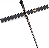 Vista 1 de Handicraftviet - Varita mágica de madera de corazón de 15 pulgadas, varita mágica para coleccionistas de brujería, regalo mágico para niños y Varita