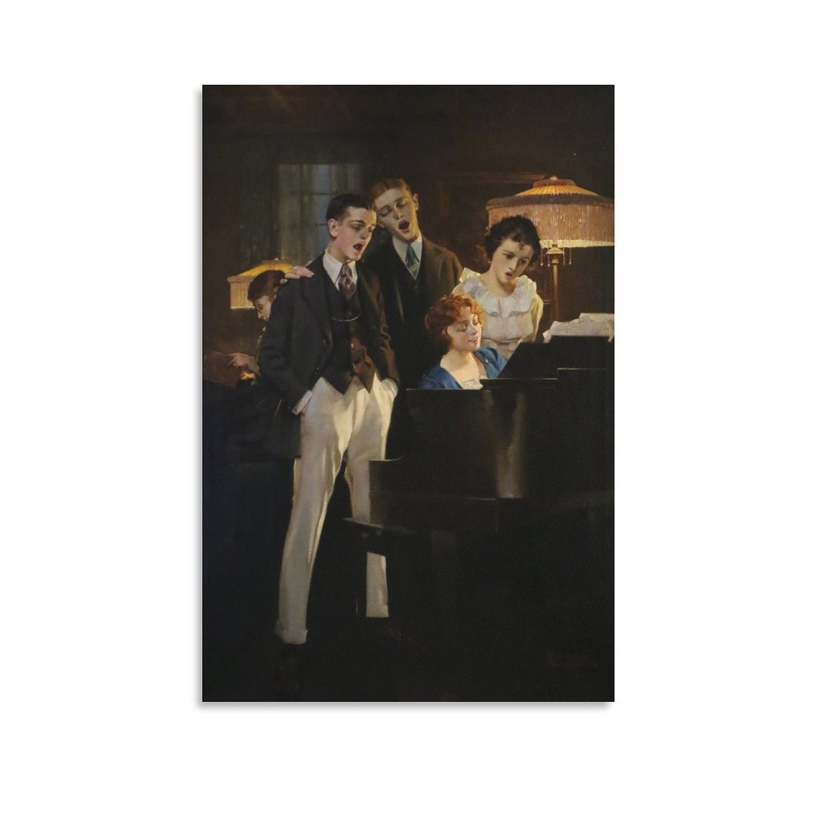 Norman Rockwell Posters for Room Classic Art Wall Art Poster Gifts Bedroom Prints Home Decor Hanging Picture Canvas Painting Posters 20x30inch(50x75cm)