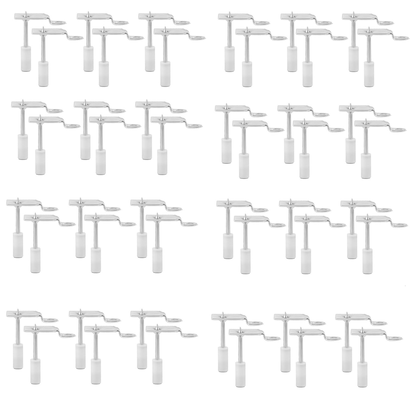100 ganchos para pistola de uñas, 25 mm, 7,3 cm